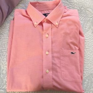 Pink Vineyard Vines Button Down (men’s)